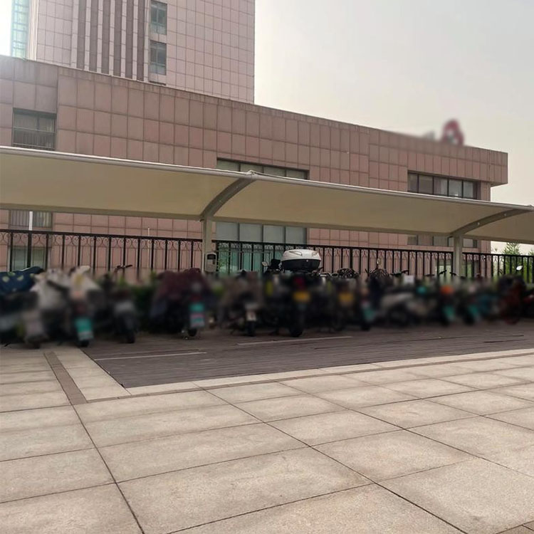 贵南县膜结构电动车棚